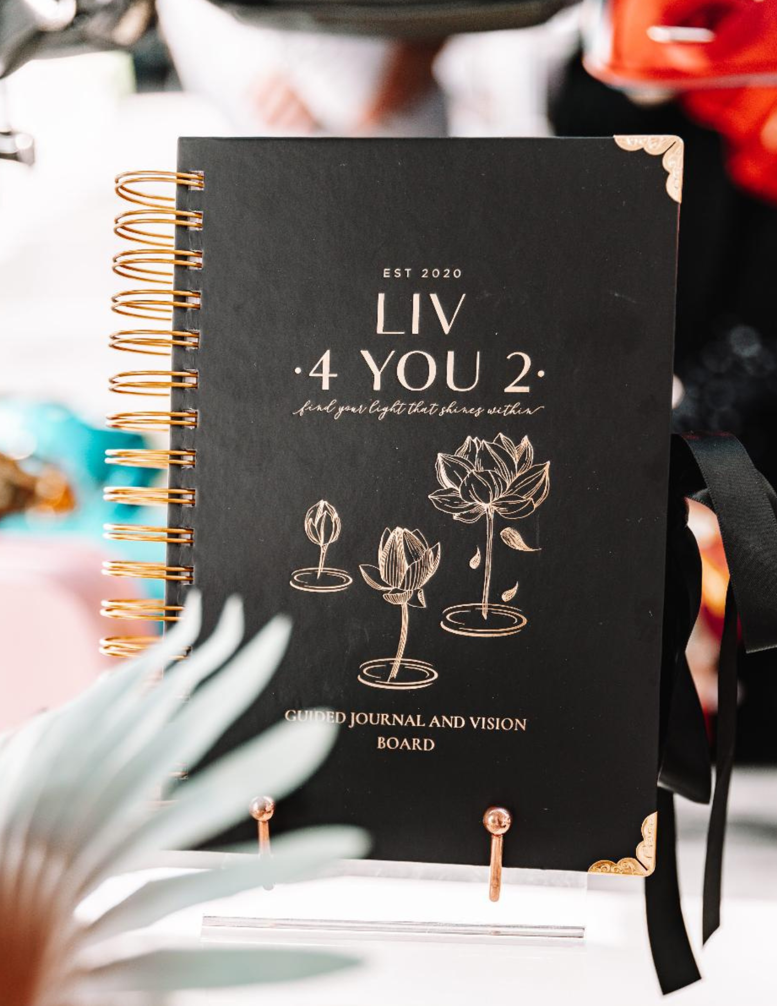Vision Board Book LUXE - Journal with Integrated Vision Boards, Categorized  Dreams, and Gratitude Rituals - Black