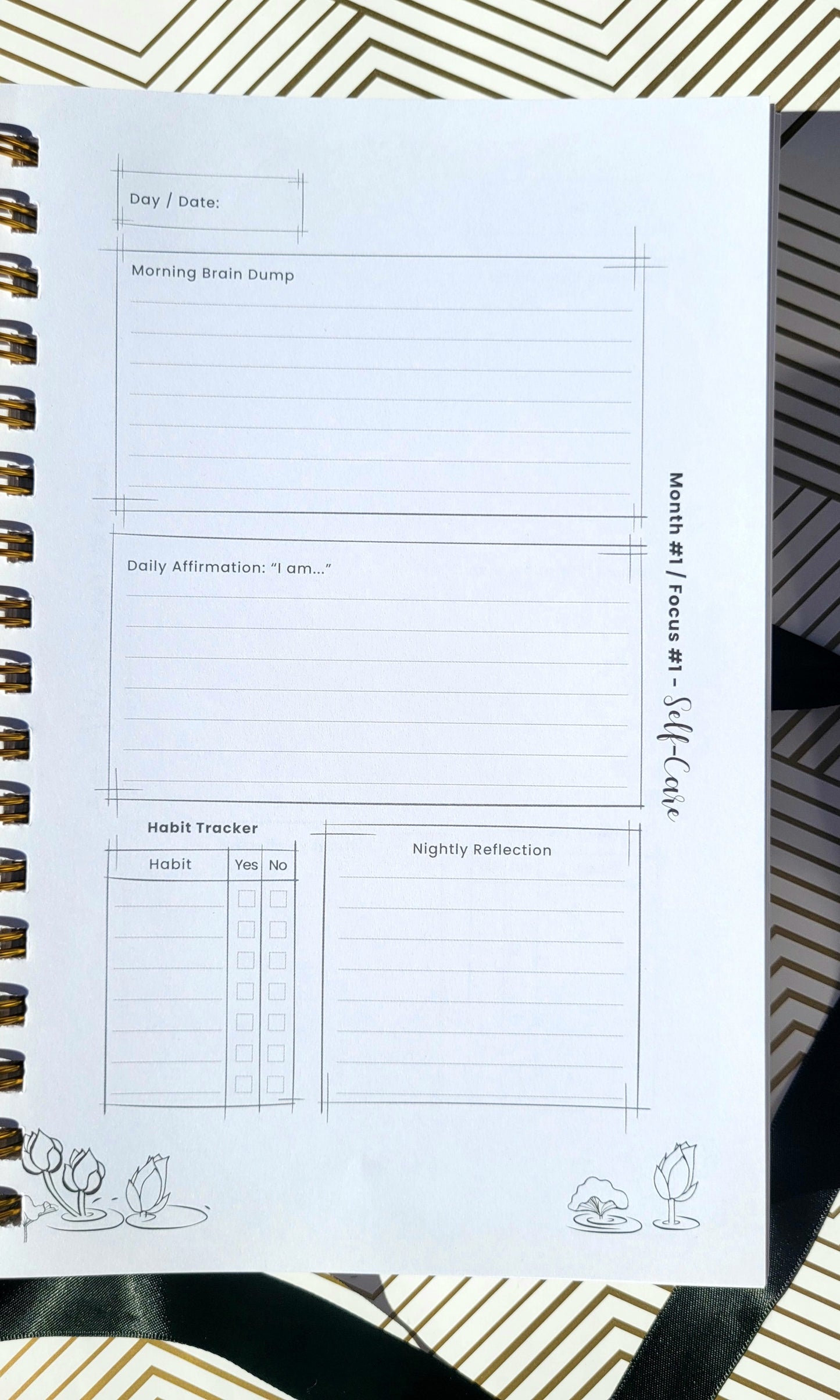 Hardcover Manifestation Guided Journal and Vision Board – Liv 4 You 2